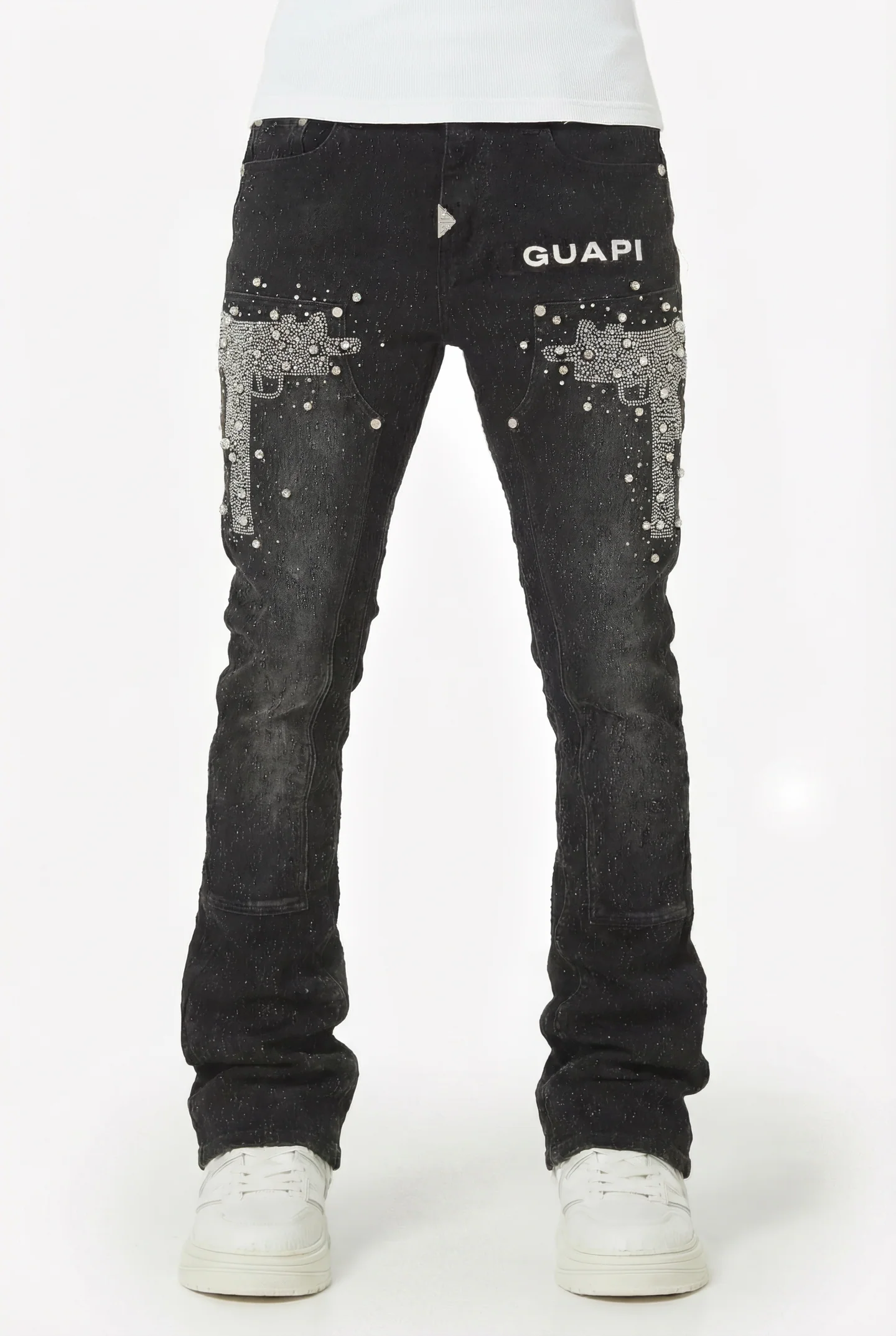 Obsidian Black Uzi Denim