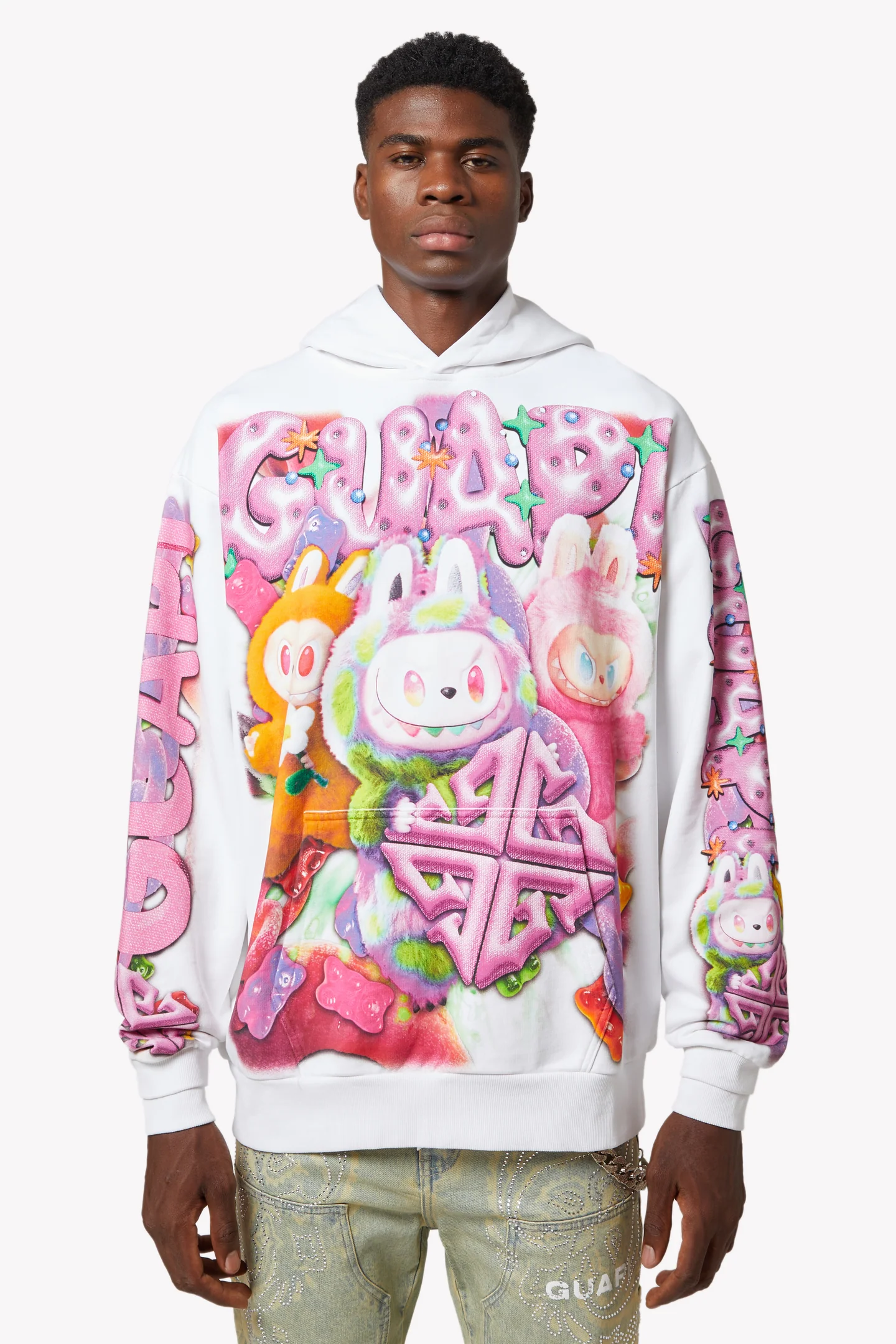 White Candy Riot Hoodie V2